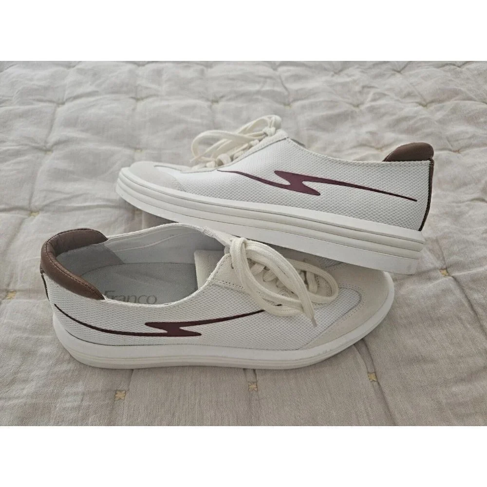 Franco Sarto Women's Lumiere Sneaker in Putty Size 8.5M - Picture 6 of 6
